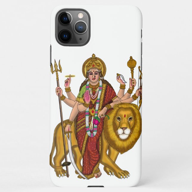 Para iPhone Capa de telefone Maa Durga (Verso)