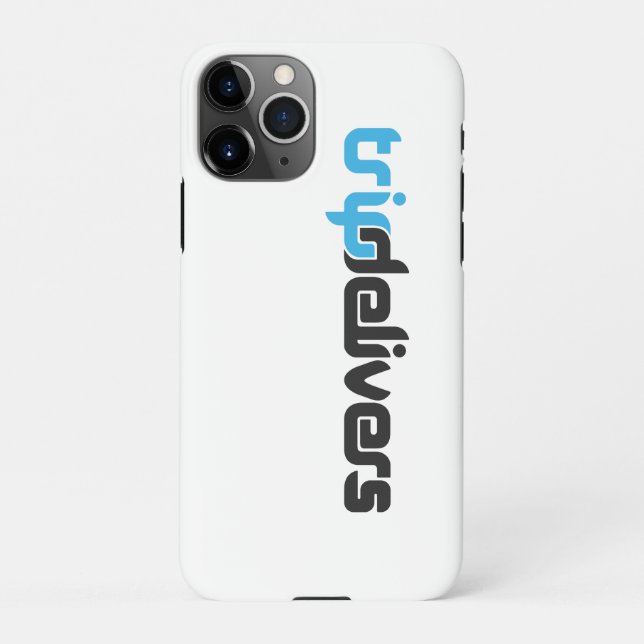 Para iPhone capa de telefone TripDelivers (Verso)