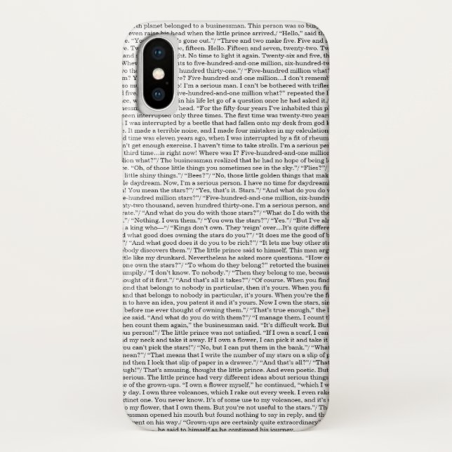 Para iPhone, Case-Mate A capa de telefone pequena do príncipe (Verso)