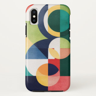 Para iPhone Da Case-Mate Bauhaus Watercolor - Capa de telefone Verde Geomét