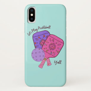 Para iPhone Da Case-Mate Boho inspirou a capa de telefone do Pickleball por