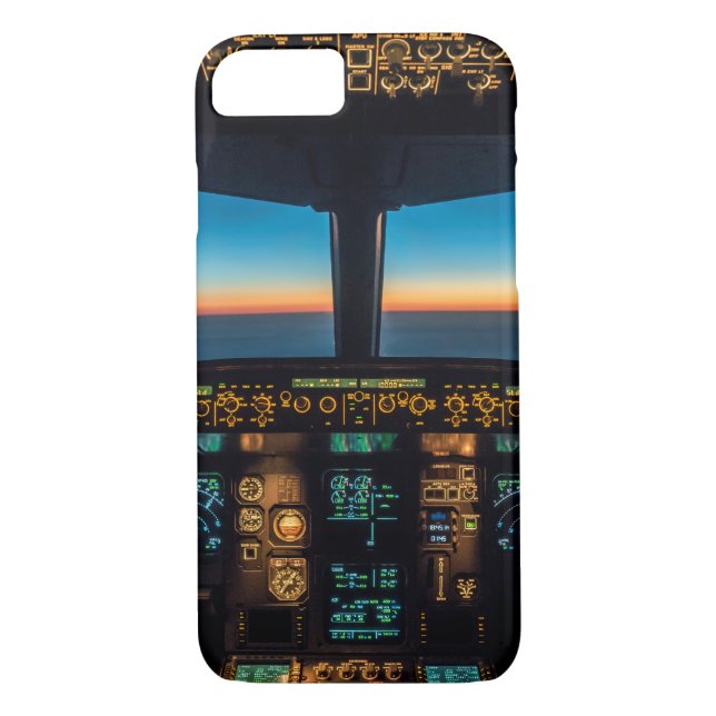 Para iPhone, Case-Mate Cabine do piloto Smartphone capa (Verso)