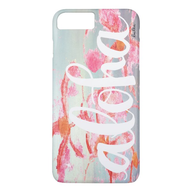 Para iPhone, Case-Mate Capa de iPhone Aloha Plumeria (Verso)