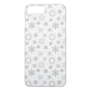 8 Plus/7 Plus Capa de iPhone com Design de Flocos de Neve Pratea