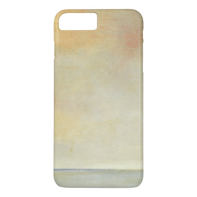 Para iPhone, Case-Mate Capa de mar com Sunset Laranja Tranquilo (Verso)
