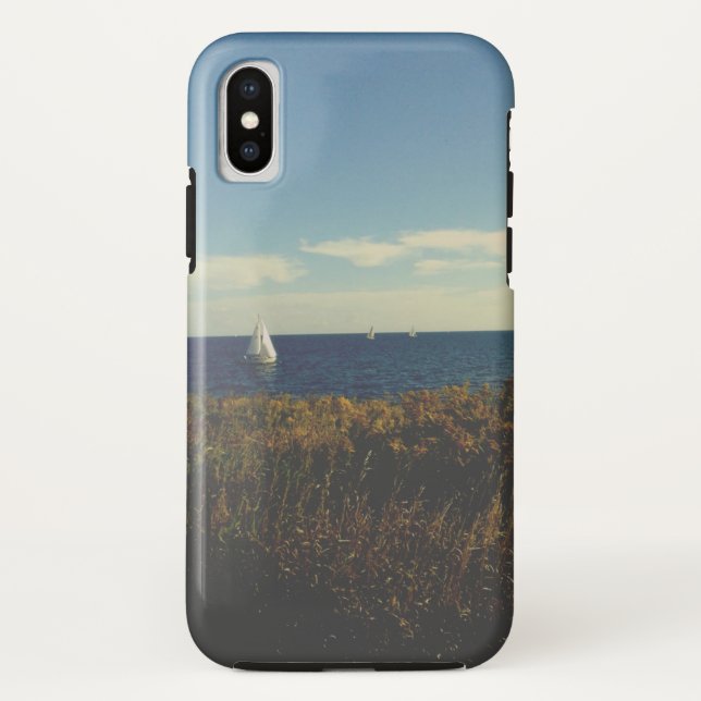 Para iPhone, Case-Mate Capa de telefone artística de navegação suave (Verso)