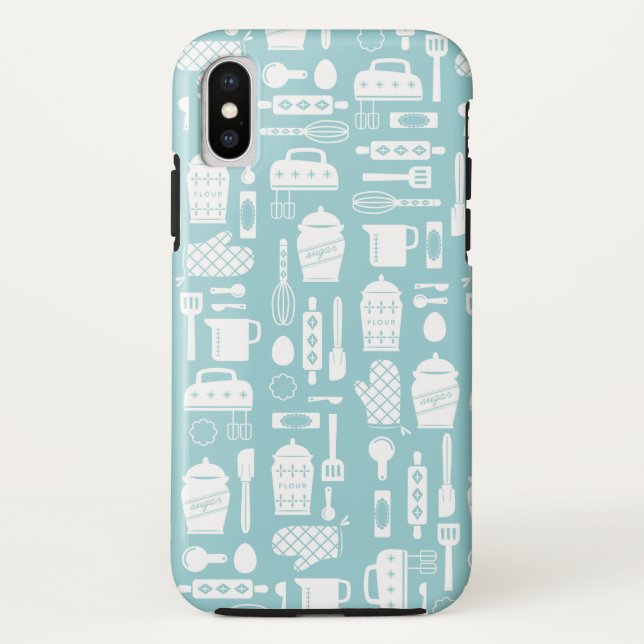 Para iPhone, Case-Mate Capa de telefone Azul (Verso)