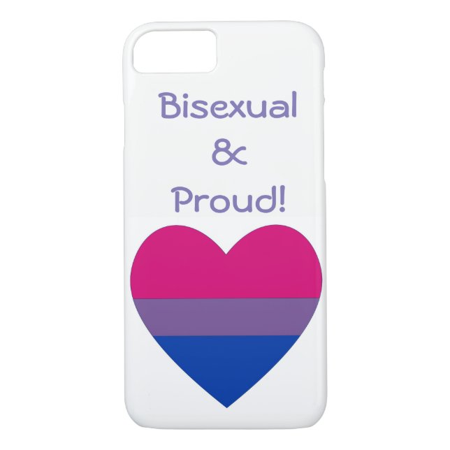 Para iPhone, Case-Mate Capa de telefone bissexual & orgulhosa (Verso)