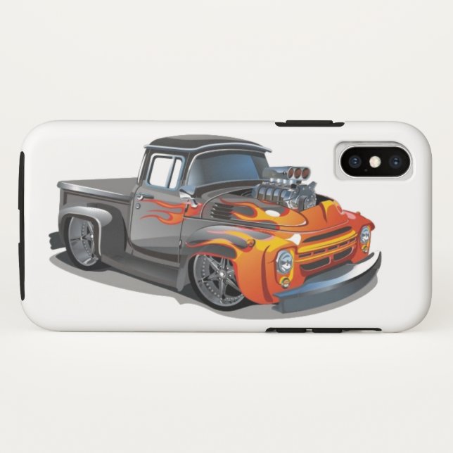 Para iPhone, Case-Mate Capa de telefone - Chama Laranja (Verso (Horizontal))
