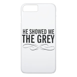 iPhone 8 Plus/7 Plus Capa de telefone cinzenta oficial