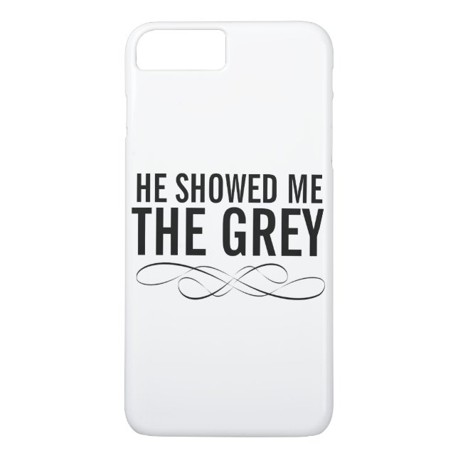 Para iPhone, Case-Mate Capa de telefone cinzenta oficial (Verso)