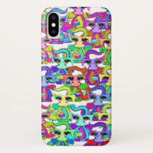 Para iPhone Da Case-Mate Capa de telefone com dragão colorido de desenho an