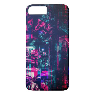 iPhone 8 Plus/7 Plus capa de telefone Cyberpunk