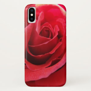 Para iPhone X Capa de telefone da rosa vermelha