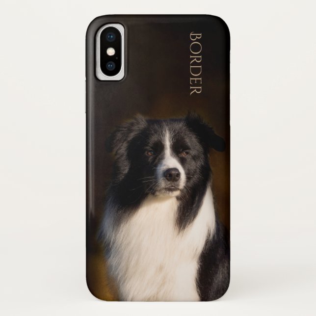 Para iPhone, Case-Mate Capa de telefone de border collie (Verso)