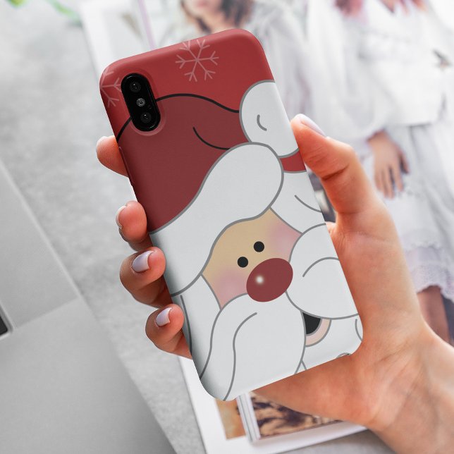 Para iPhone, Case-Mate Capa de telefone de Célula do Papai Noel (Criador carregado)