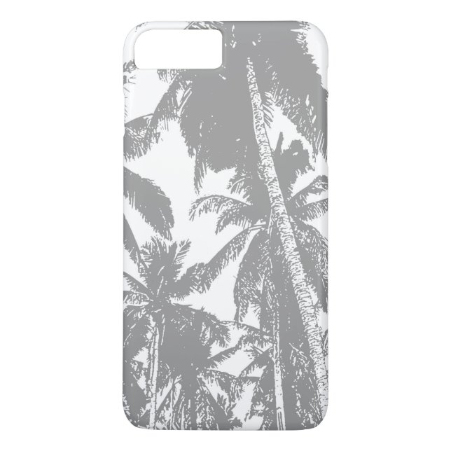 Para iPhone, Case-Mate Capa de telefone de Células-Padrão de Palmeiras Tr (Verso)