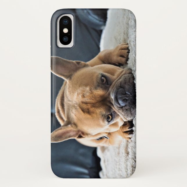 Para iPhone, Case-Mate Capa de telefone de Foto do Bulldog Francês (Verso)