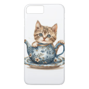 iPhone 8 Plus/7 Plus Capa de telefone de gato