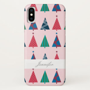 Para iPhone Da Case-Mate Capa de telefone de Natal Girly Tree