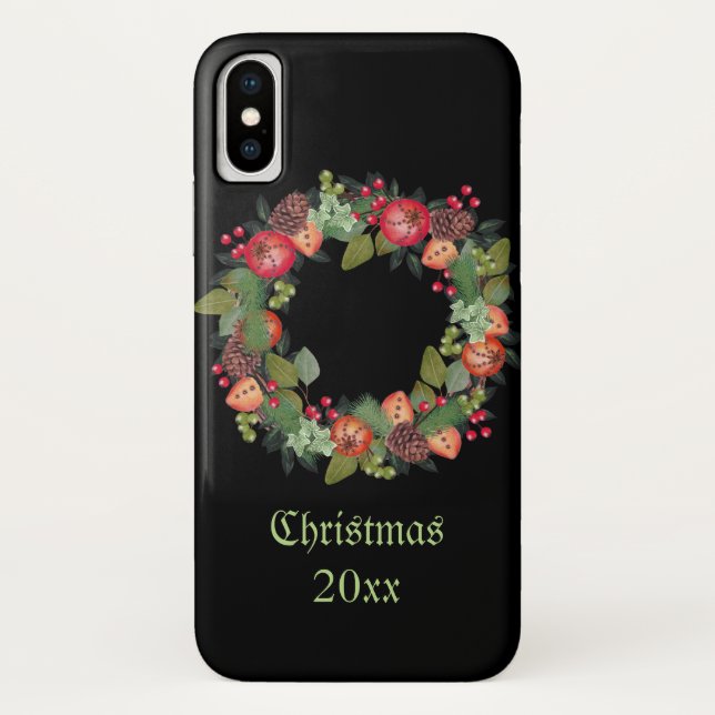 Para iPhone, Case-Mate Capa de telefone de Natal Personalizada com Feriad (Verso)