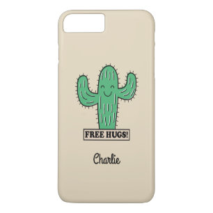 iPhone 8 Plus/7 Plus Capa de telefone de nomes personalizados de Hugs d