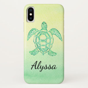 Para iPhone Da Case-Mate Capa de telefone de tartaruga marinha