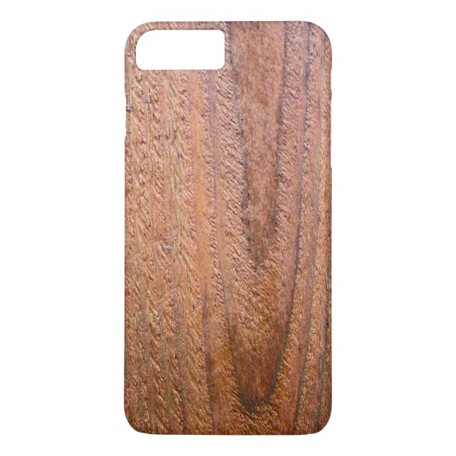 Para iPhone, Case-Mate Capa de telefone fechada de madeira. (Verso)