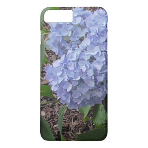 iPhone 8 Plus/7 Plus Capa de telefone Floral Azul
