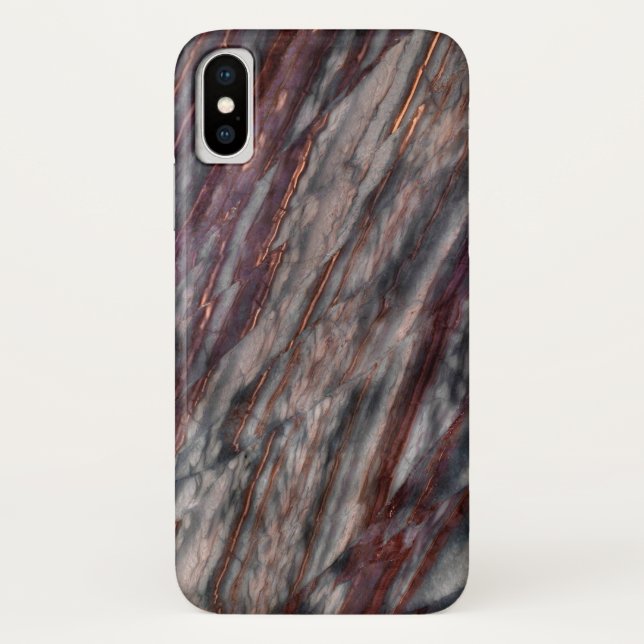 Para iPhone, Case-Mate Capa de telefone Granite Stone (Verso)