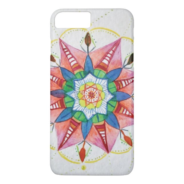 Para iPhone, Case-Mate Capa de telefone Mandala Apple iPhone 7 (Verso)