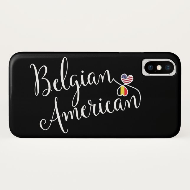 Para iPhone, Case-Mate Capa de telefone Móvel Belga Americana Entwined He (Verso (Horizontal))