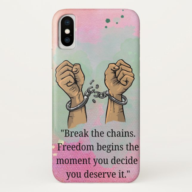 Para iPhone, Case-Mate Capa de telefone / Papel de parede Liberdade (Verso)