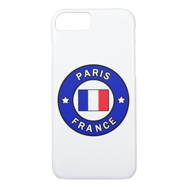 Para iPhone, Case-Mate Capa de telefone Paris França (Verso)