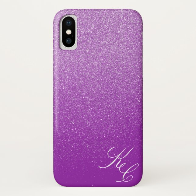 Para iPhone, Case-Mate Capa de telefone Personalizada de Poeira do Shimme (Verso)