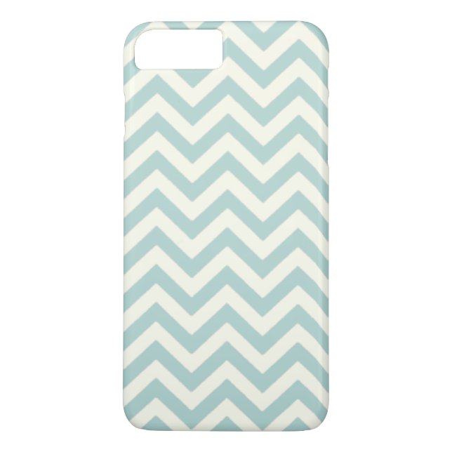 Para iPhone, Case-Mate Capa de telefone Teal Zigzag (Verso)