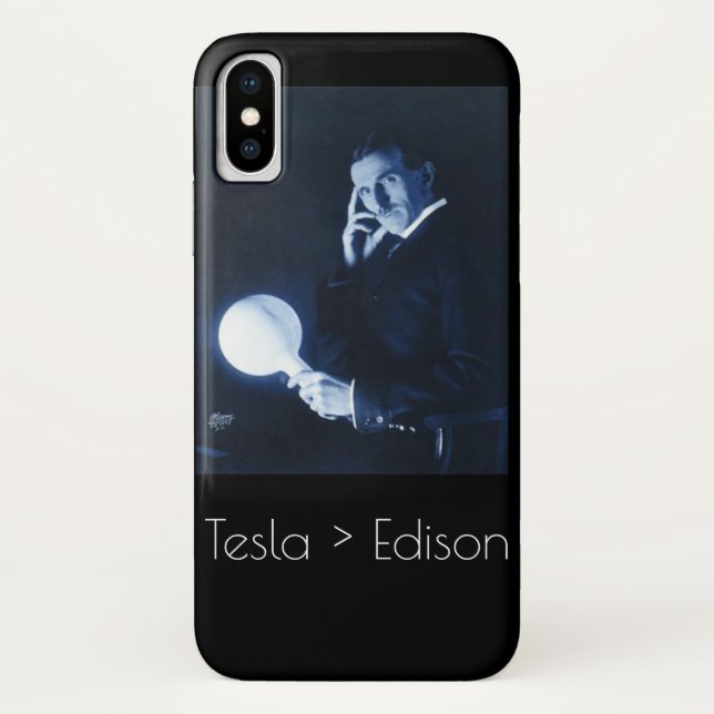 Para iPhone, Case-Mate capa de telefone Tesla (Verso)