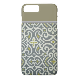 Para iPhone Da Case-Mate Capa de telefone verde do Damask