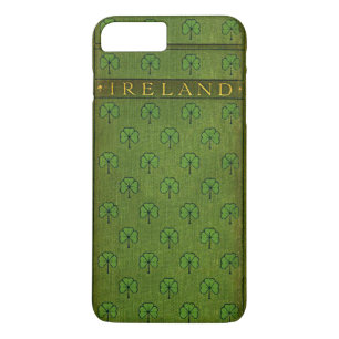 iPhone 8 Plus/7 Plus Capa do livro velha do trevo de Ireland