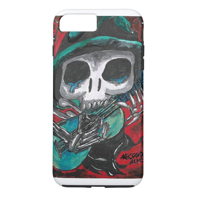 Para iPhone, Case-Mate Capa exu caveira (Verso)