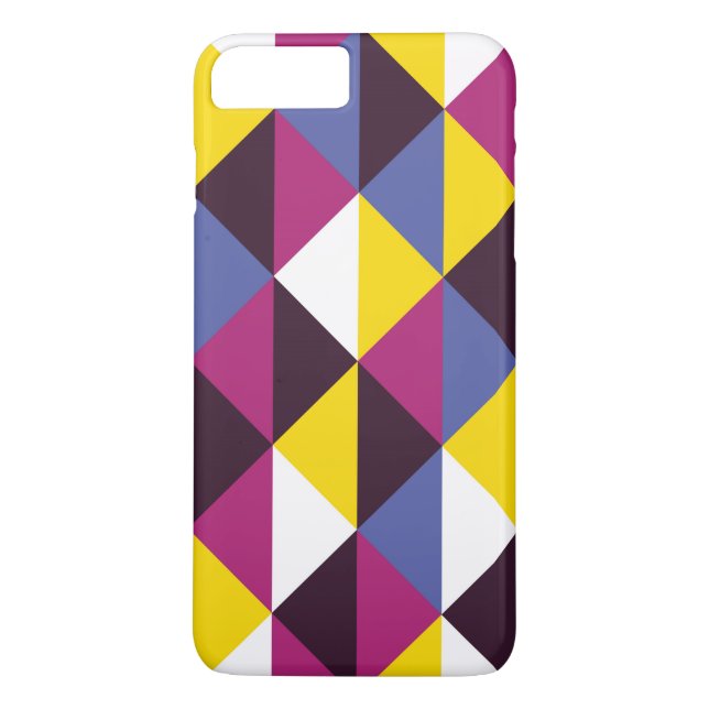 Para iPhone, Case-Mate Design geométrica fina e capa de telefone. (Verso)