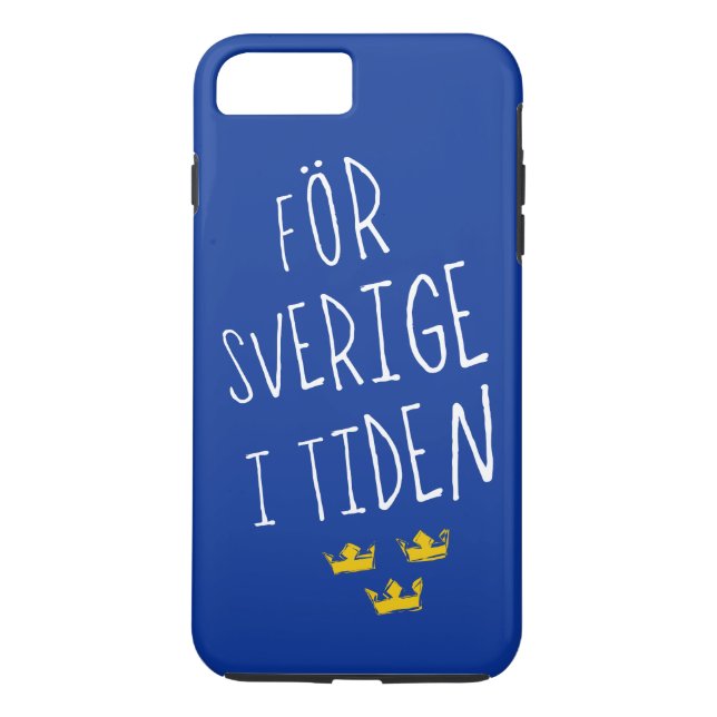 Para iPhone, Case-Mate För Sverige i Tiden Cell Capa de telefone, Sueco (Verso)