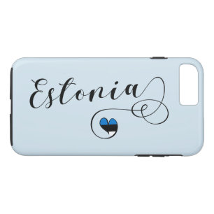Para iPhone Da Case-Mate Heart Estônia Mobile Capa de telefone, estoniano