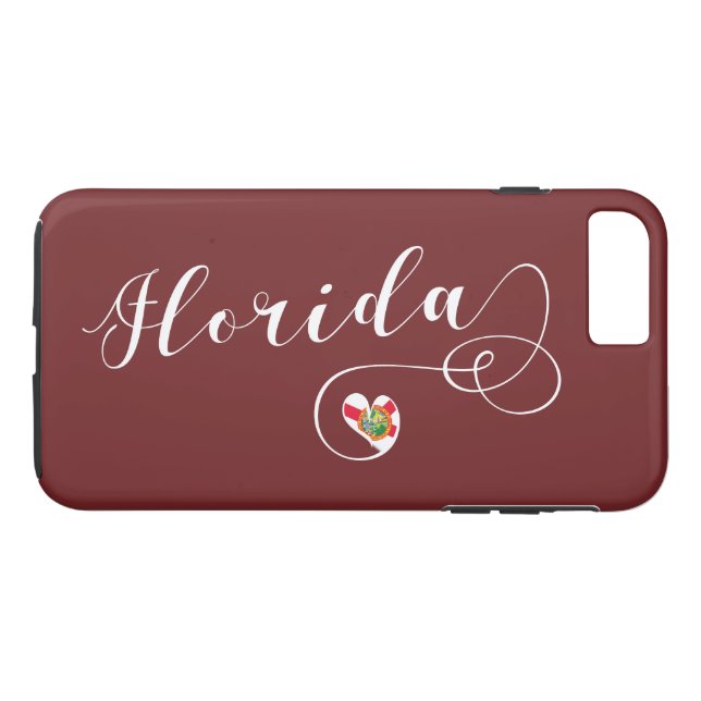Para iPhone, Case-Mate Heart Florida Mobile Capa de telefone, Floridian (Verso (Horizontal))