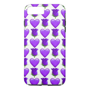 8 Plus/7 Plus iPhone de Emoji do rosa do roxo 8/7 de capa de