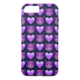 Capa Para iPhone Da Case-Mate iPhone roxo de Emoji do diabo 8/7 de capa de