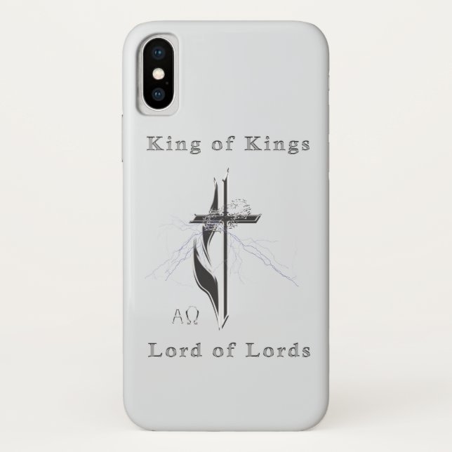 Para iPhone, Case-Mate Rei dos reis capa de telefone cristã (Verso)