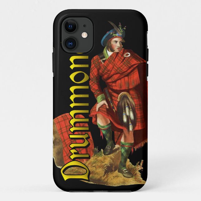 Para iPhone Da Case-Mate Capa Clan Drummond Old Scotland (Verso)
