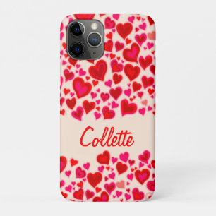 Para iPhone Da Case-Mate Capa de ipod conhecida cor-de-rosa dos corações