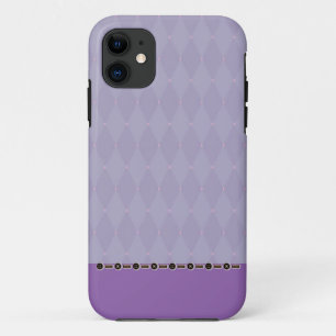Para iPhone Da Case-Mate Capa de telefone de Design de Diamante Roxo